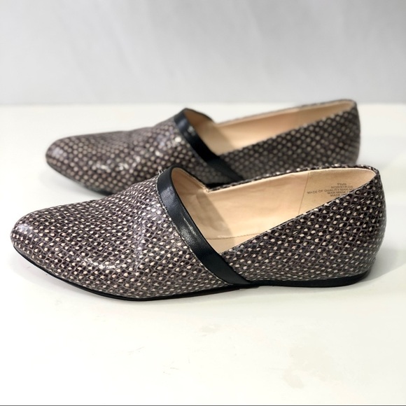 Nine West noinstride vegan snakeskin pointy flats - Picture 4 of 10